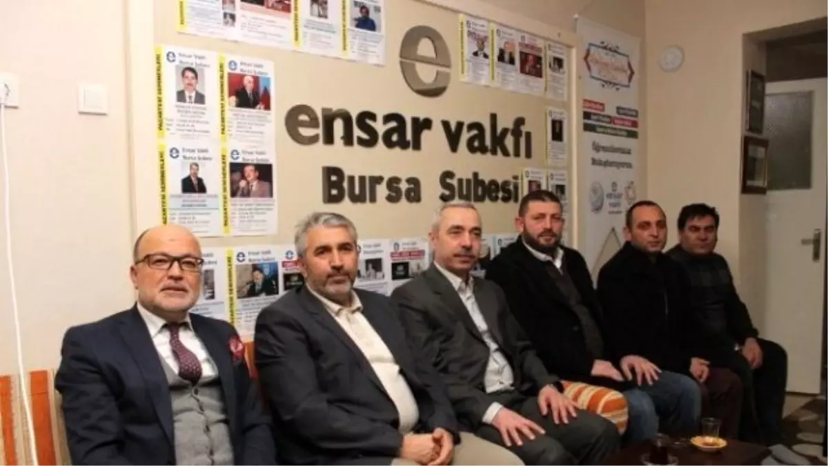 AK Parti Osmangazi\'den Ensar Vakfı\'na Ziyaret