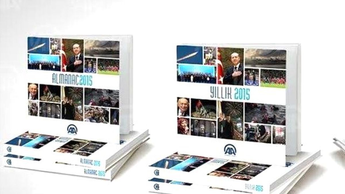 Anadolu Ajansı 2015 Yıllığı 3 Dilde Kitapçılarda