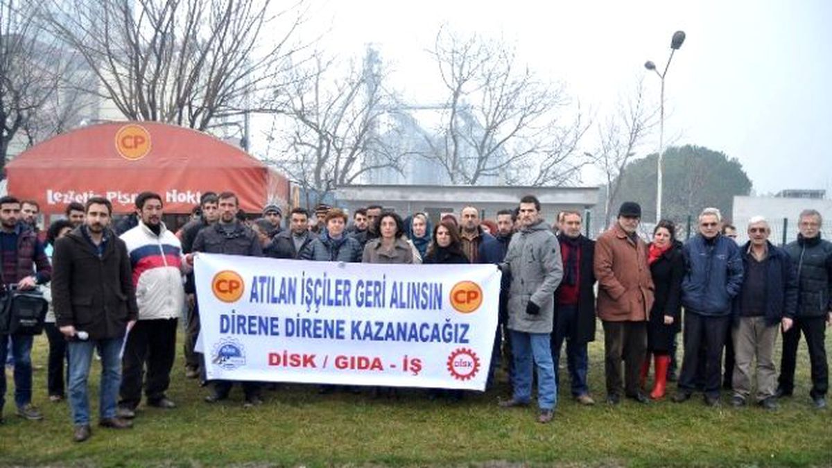 İşçilerin Eylemine Vekil Desteği