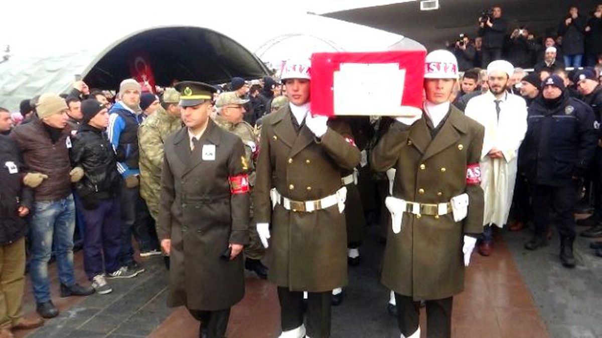 Şehit Astsubay Başçavuş Meriç Dualarla Toprağa Verildi