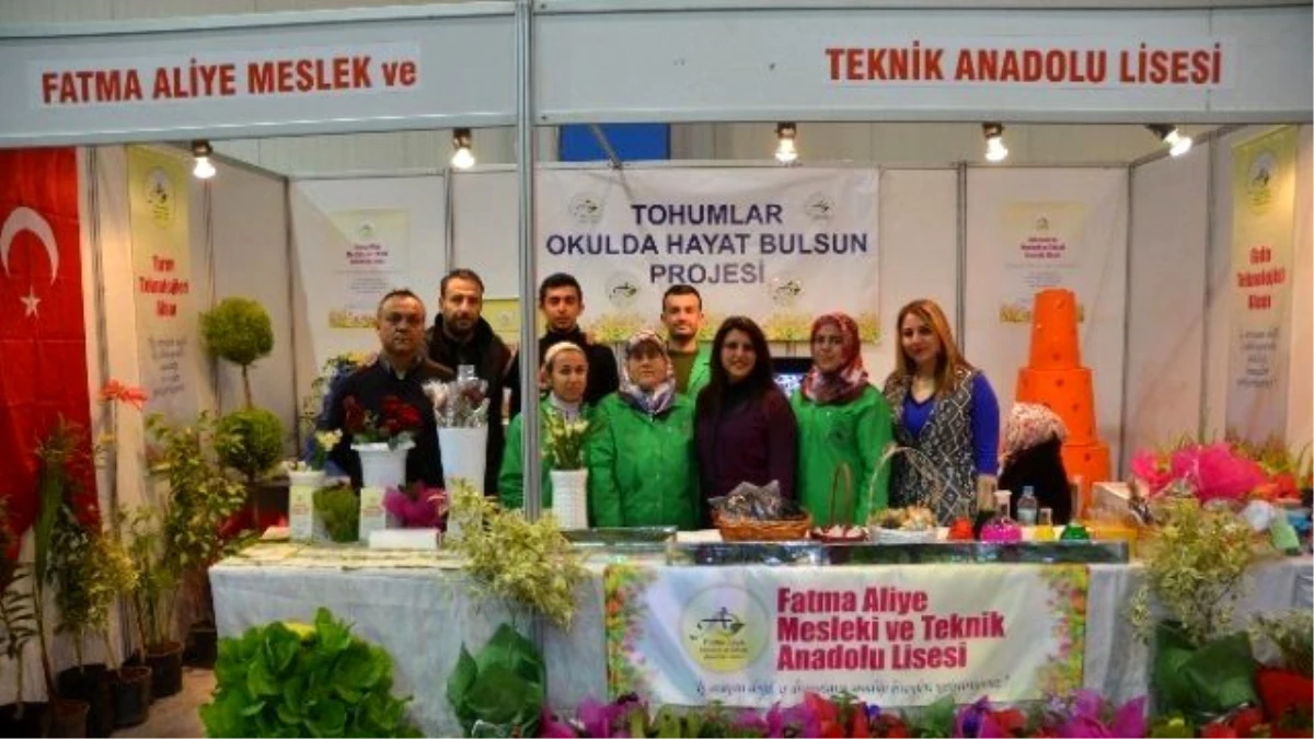 Süs Bitkileri ve Mevsimlik Çiçek Üreten Meslek Lisesi, Fuarda İlgi Odağı