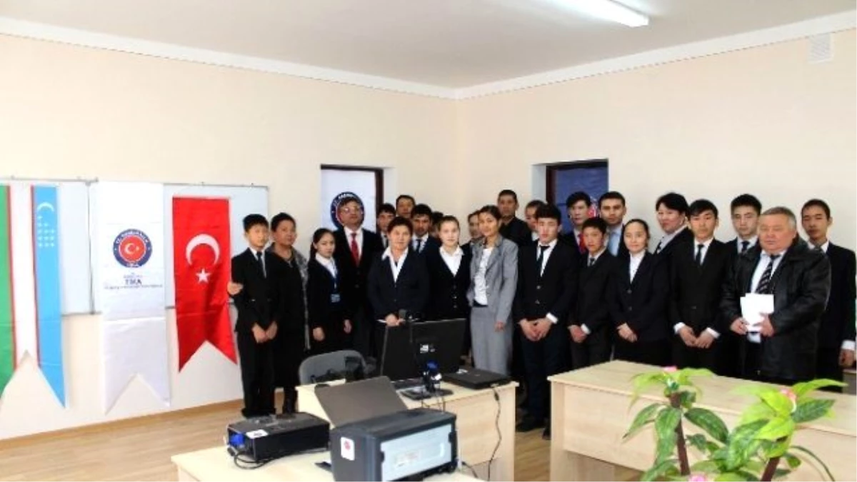 Tika\'dan Özbekistan\'da Eğitime Destek