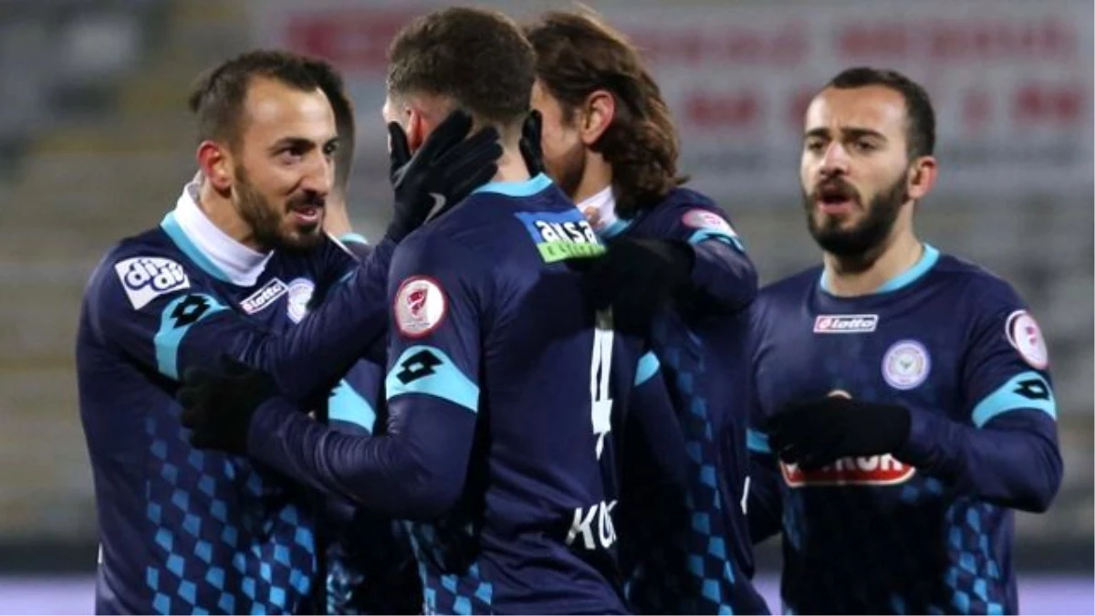Çaykur Rizespor, Sivas Belediyespor\'u 2-0 Yendi