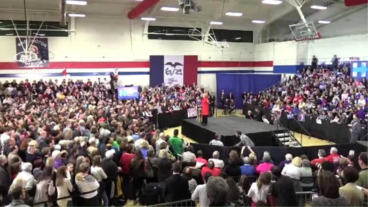Hillary Clinton 2016 Başkanlık Seçimleri Öncesi Iowa\'da