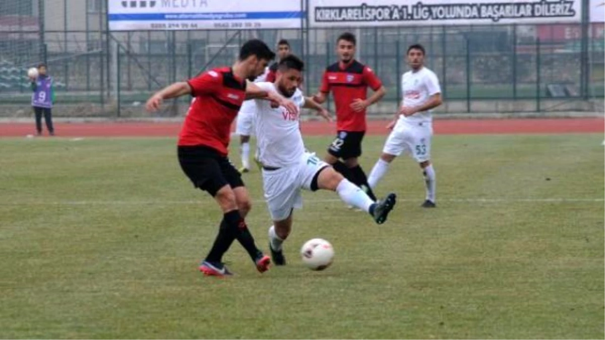 Kırklarelispor-Hacettepespor: 0-0