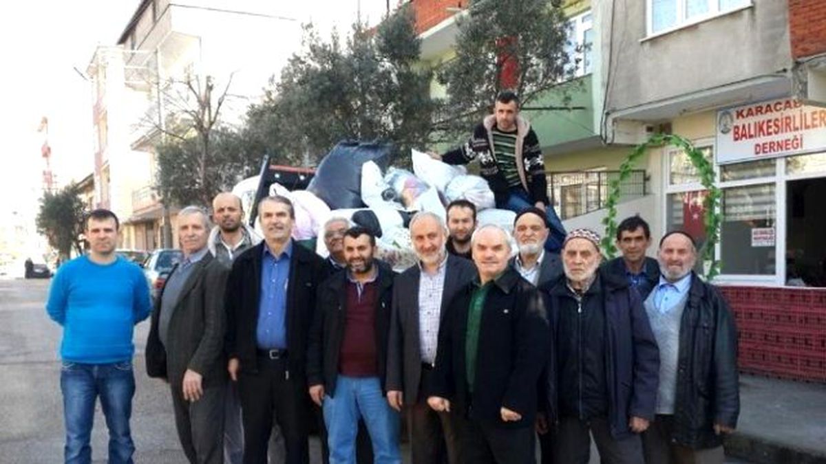Balder\'den Bayırbucak Türkmenlerine Yardım