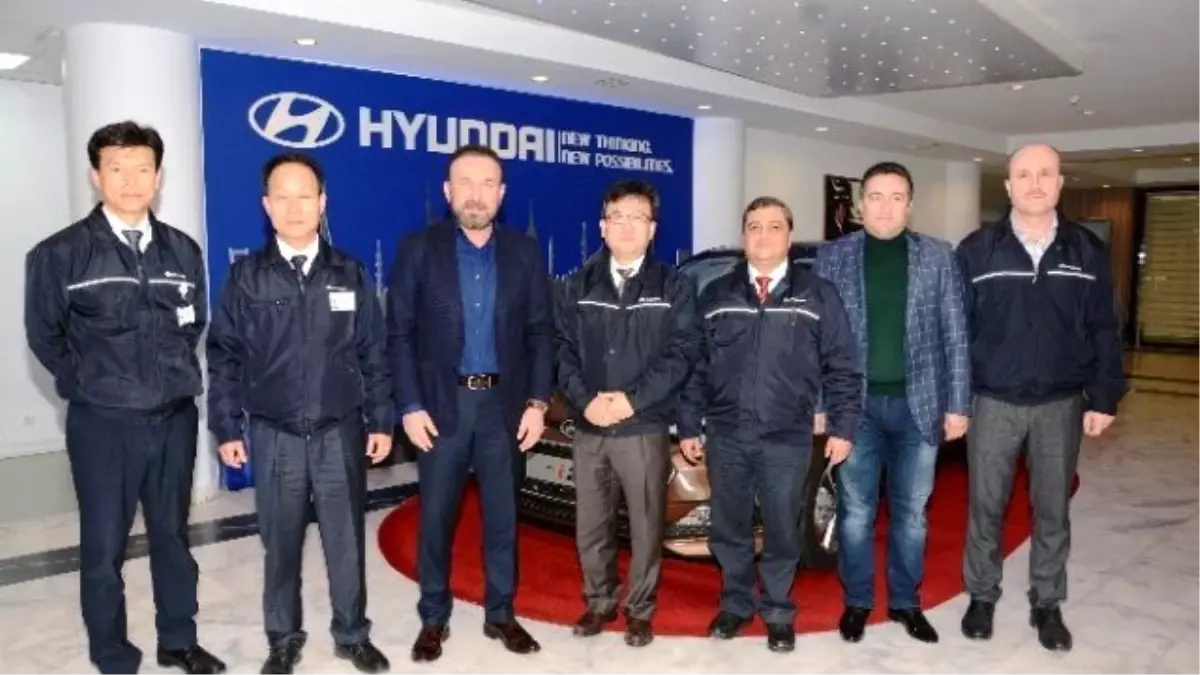 Başkan Doğan\'dan Hyundai Fabrikası\'na Ziyaret