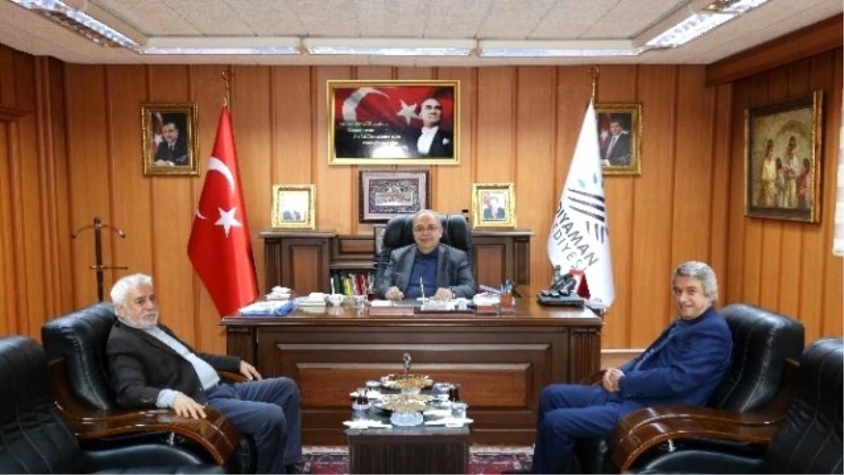 Beşiktaş Belediyesinden, Başkan Kutlu\'ya Ziyaret
