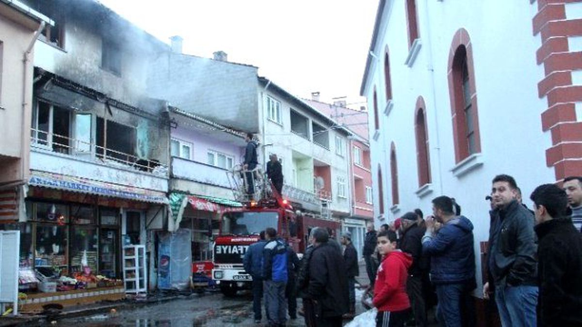 Bozkurt\'ta Korkutan Yangın