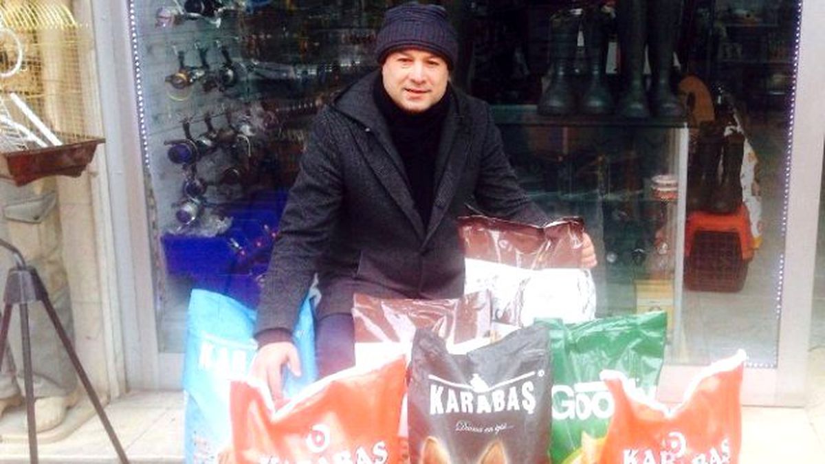 Çaycuma\'da Sokak Hayvanları Unutulmadı