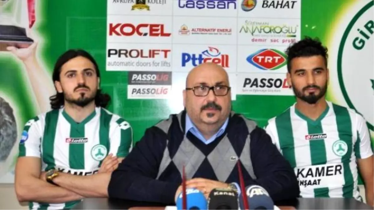 Giresunspor\'da 2 Transfer