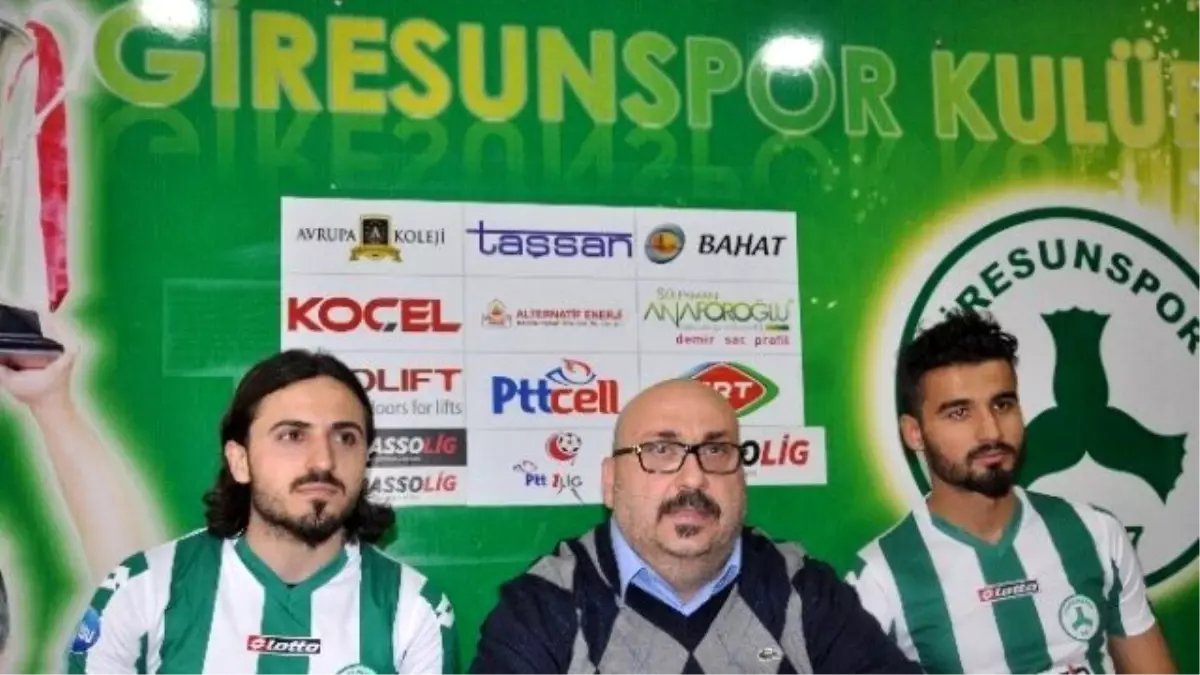 Giresunspor\'da Yeni Transferler İmzayı Attı