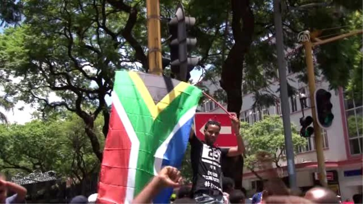 Güney Afrika\'da Etiyopya Protestosu