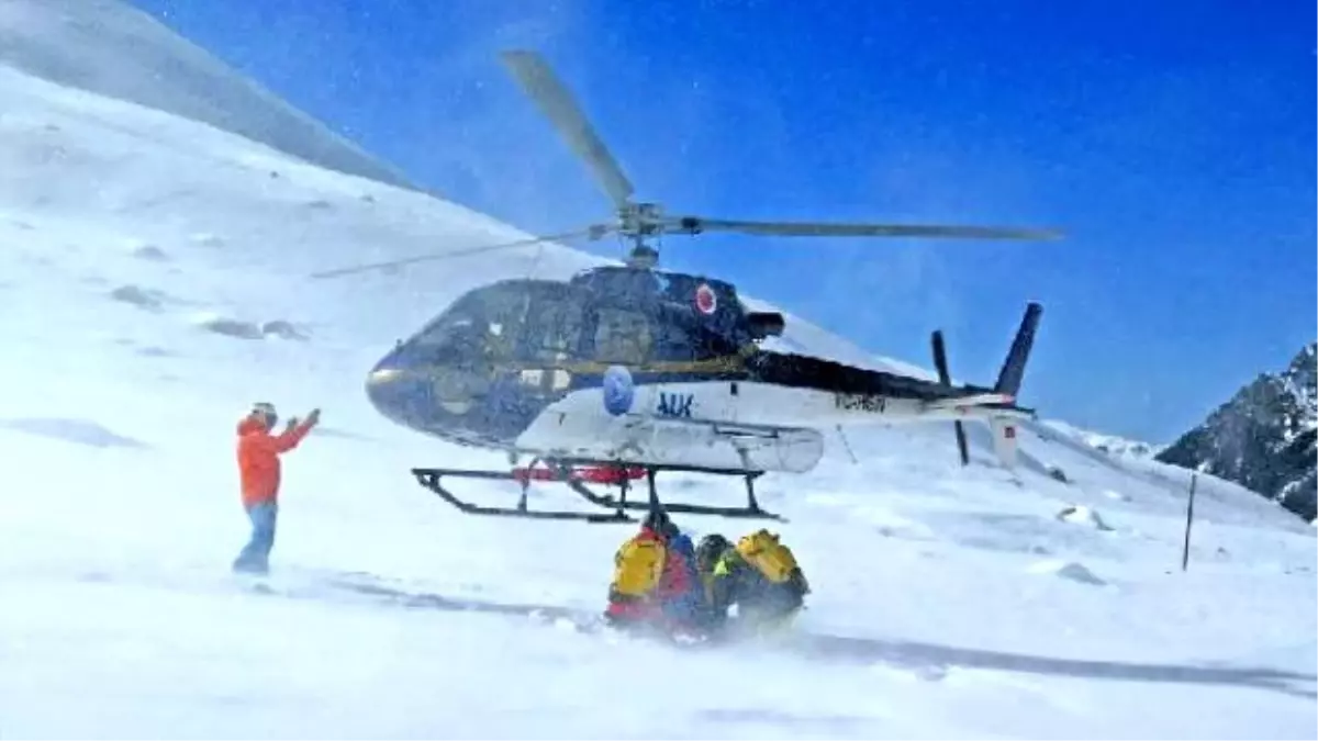 Kaçkarlar\'da Heliski Heyecanı Başladı