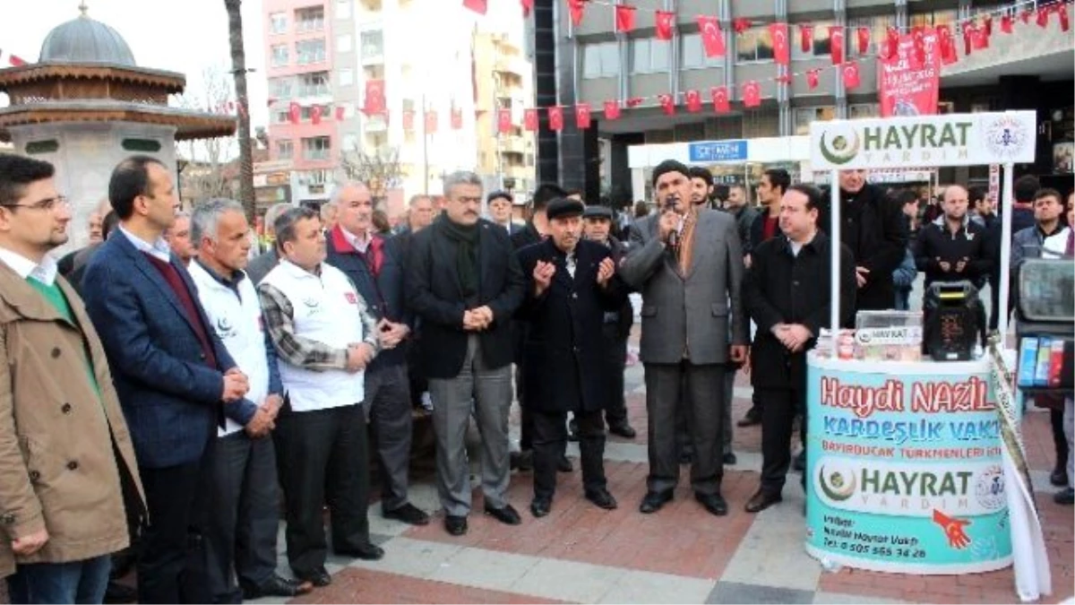 Nazilli\'den Türkmenlere İki Tır Yardım Gönderildi