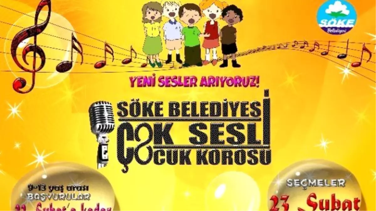 Söke\'de Çocuk Korosu İçin Yeni Sesler Arıyor