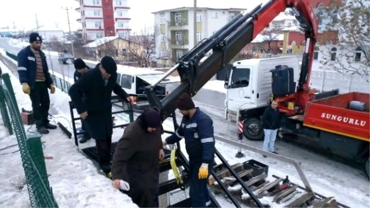 Sungurlu Belediyesi Kent Estetiği İçin Çalışıyor