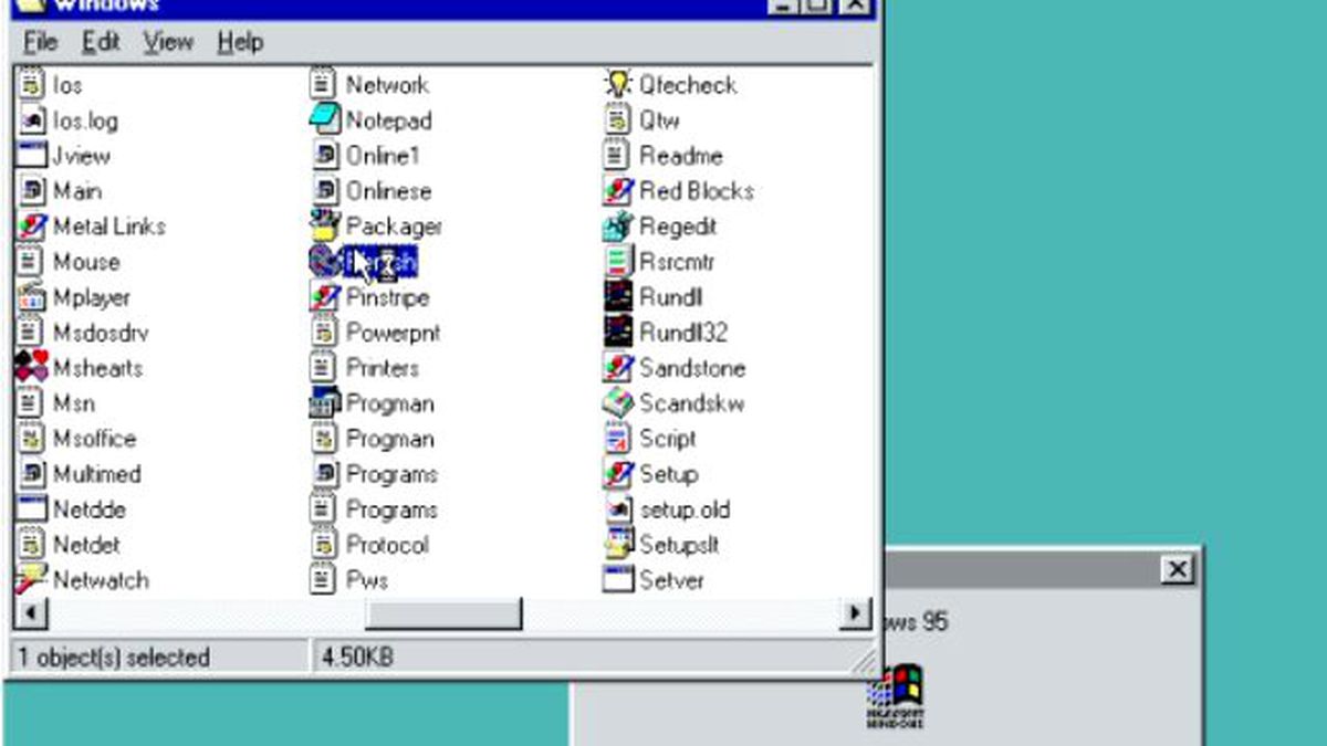 Tarayıcı Üzerinde Windows 95\'e Ne Dersiniz?