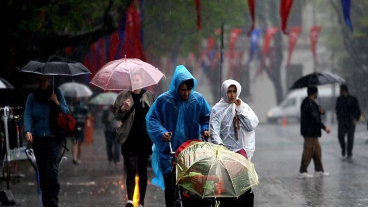 Yurt Genelinde Yağışlı Hava Hakim Olacak