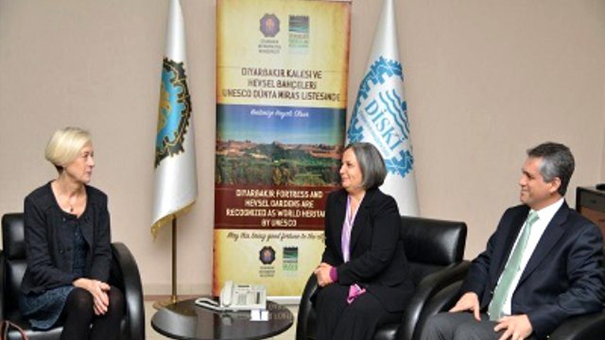 ABD Adana Başkonsolosu Belediyeyi Ziyaret Etti