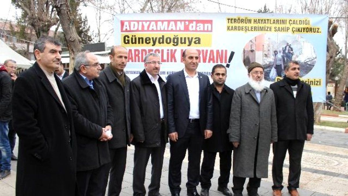 Adıyaman\'da Güneydoğu\'ya Kardeşlik Kervanı