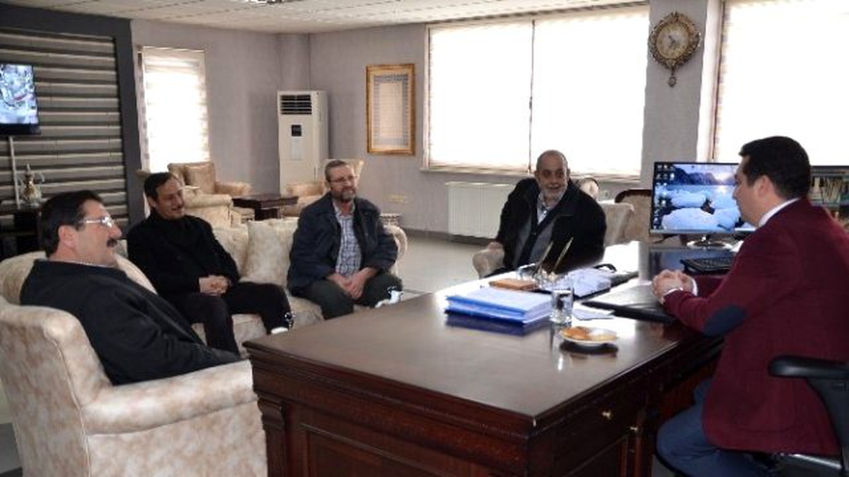 Belediye Başkanı Fatih Bakıcı\'ya Teşekkür Ziyareti