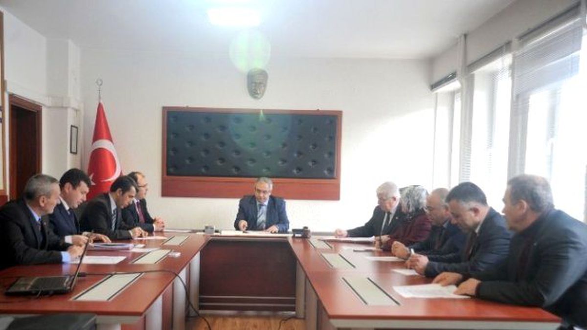 Bilecik\'te İl Encümen Toplantısı Yapıldı