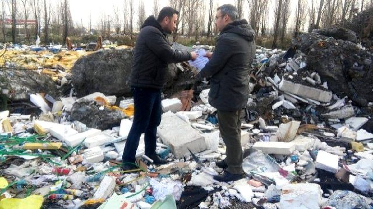 Gebze\'de Gelişigüzel Atık Attanlar Cezalandırılıyor
