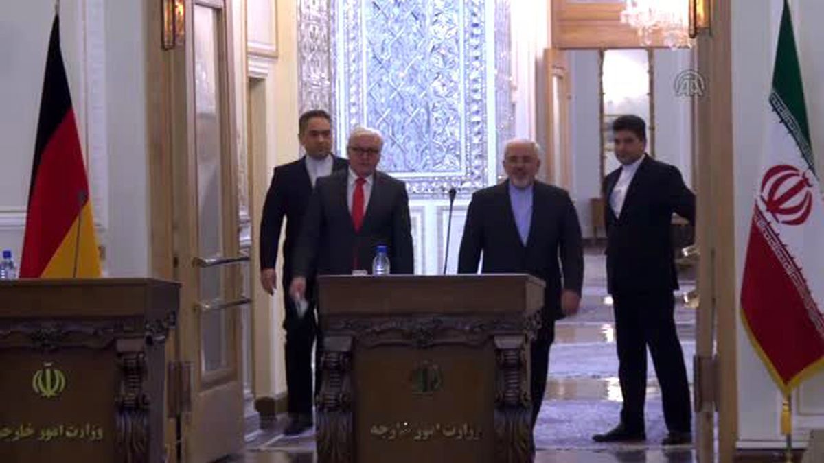 Steinmeier - Zarif Ortak Basın Toplantısı