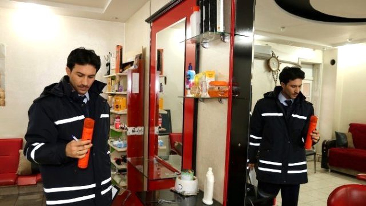 Zabıta Ekipleri Kuaförleri Denetledi