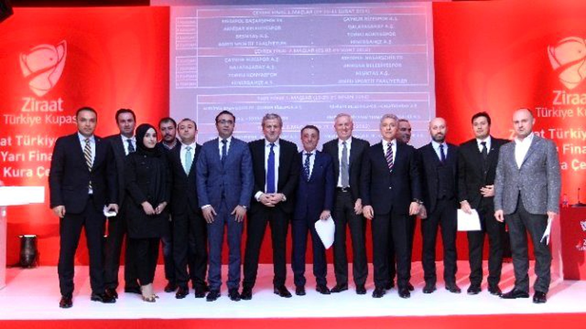 Ziraat Türkiye Kupası\'nda Eşleşmeler Belli Oldu