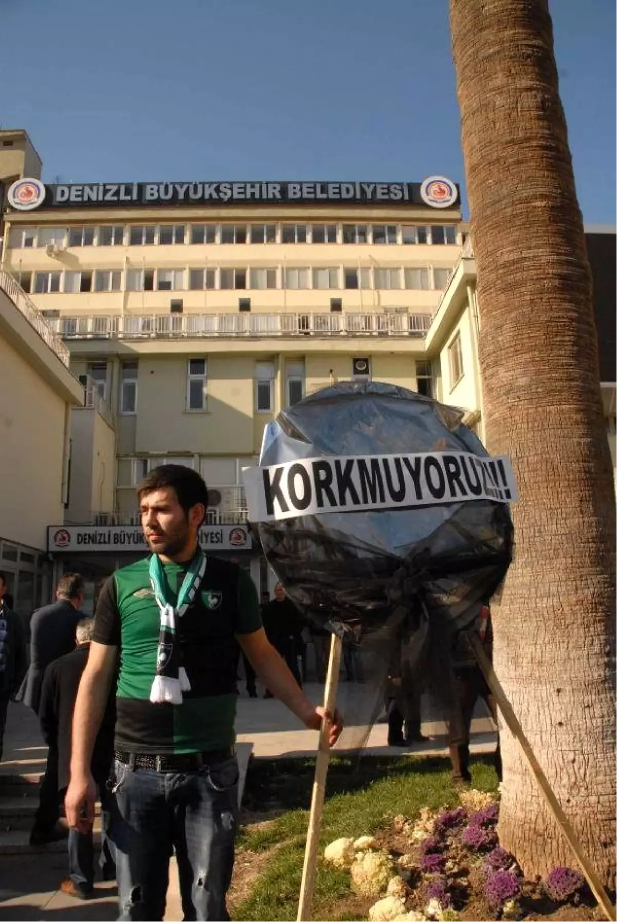 Denizlispor Taraftarından Protesto