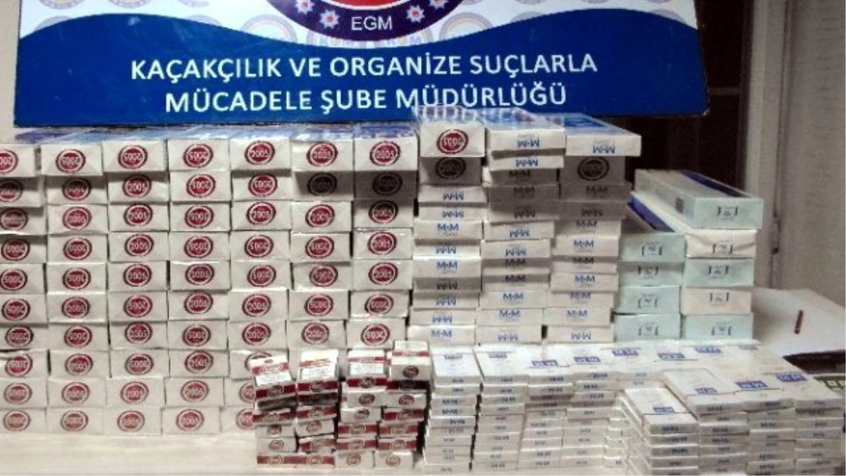 Elazığ\'da 6 Bin 480 Paket Kaçak Sigara Ele Geçirildi