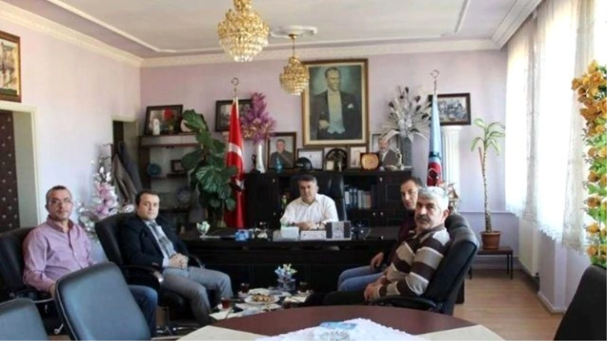 Emet Bor İşletme Müdürü Arslan\'dan Sendika Başkanı Yeşilyurt\'a Ziyaret