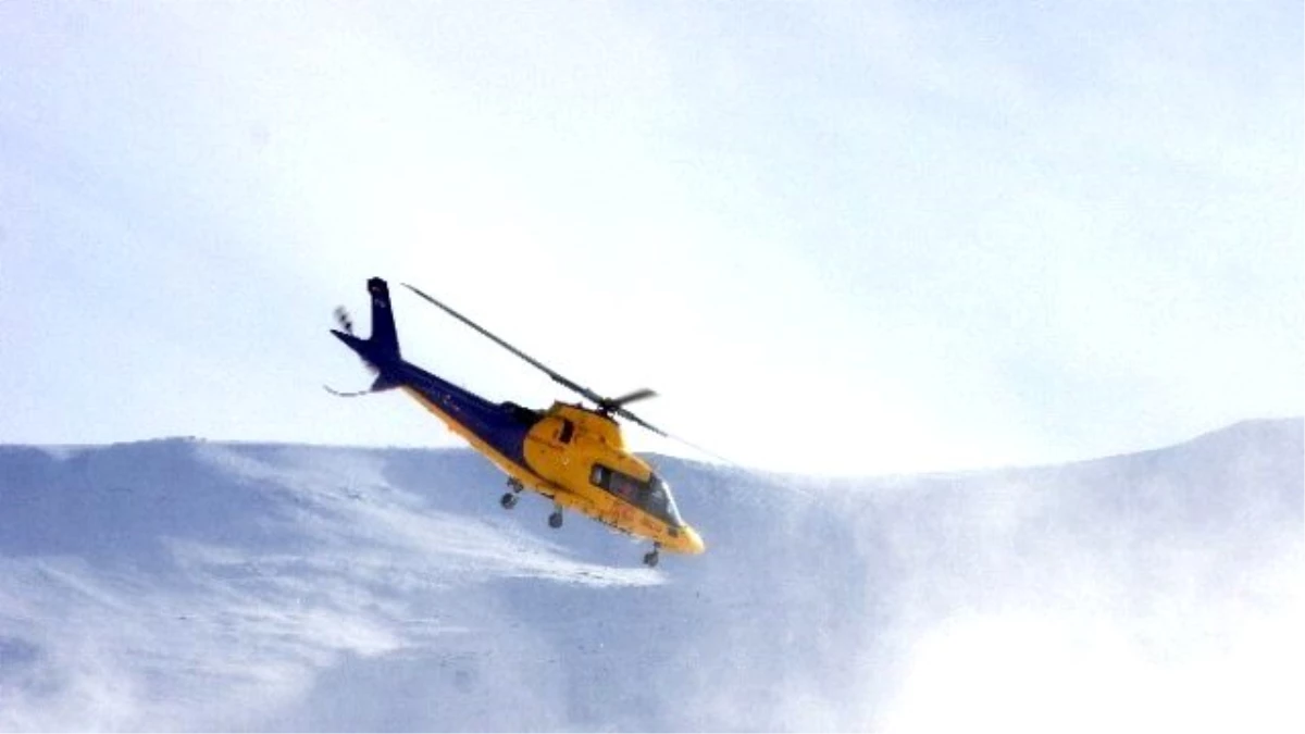 Helikopterler Hastalar İçin Havalandı
