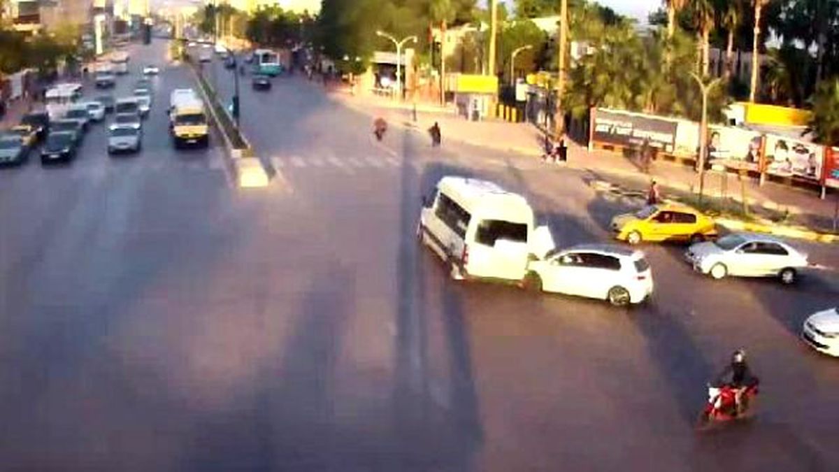 Mersin\'deki Trafik Kazaları Mobese\'de