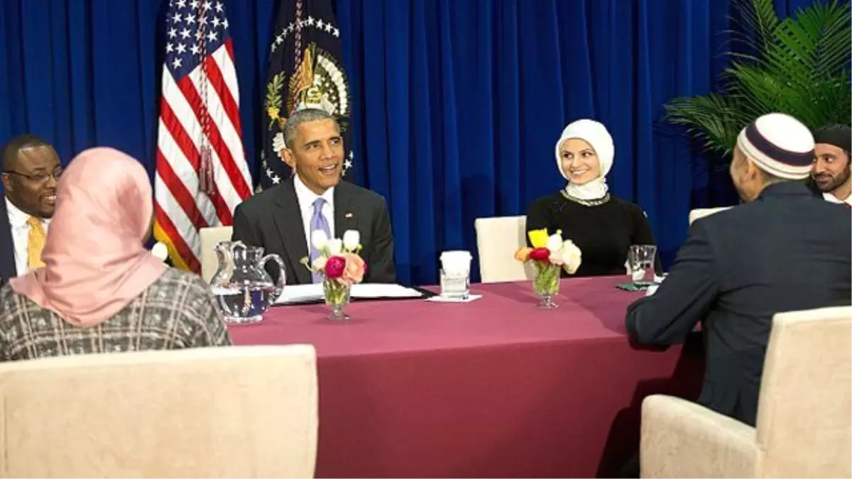 Obama\'dan ABD\'de İlk Cami Ziyareti