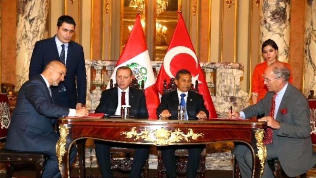 Peru ve Türkiye Arasında 5 Anlaşma