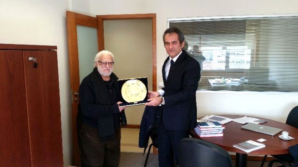 Rektör Özer, Profesör Alberto Amaral ile Görüştü
