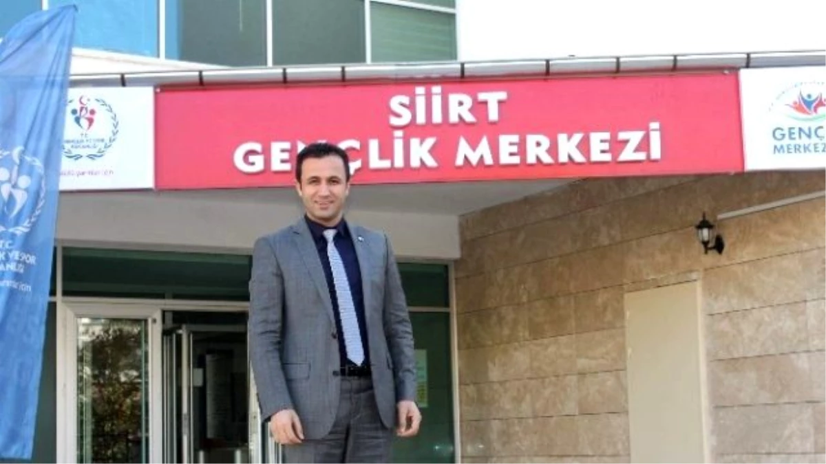 Siirt Gençlik Merkezinde Çalışmalar Devam Ediyor