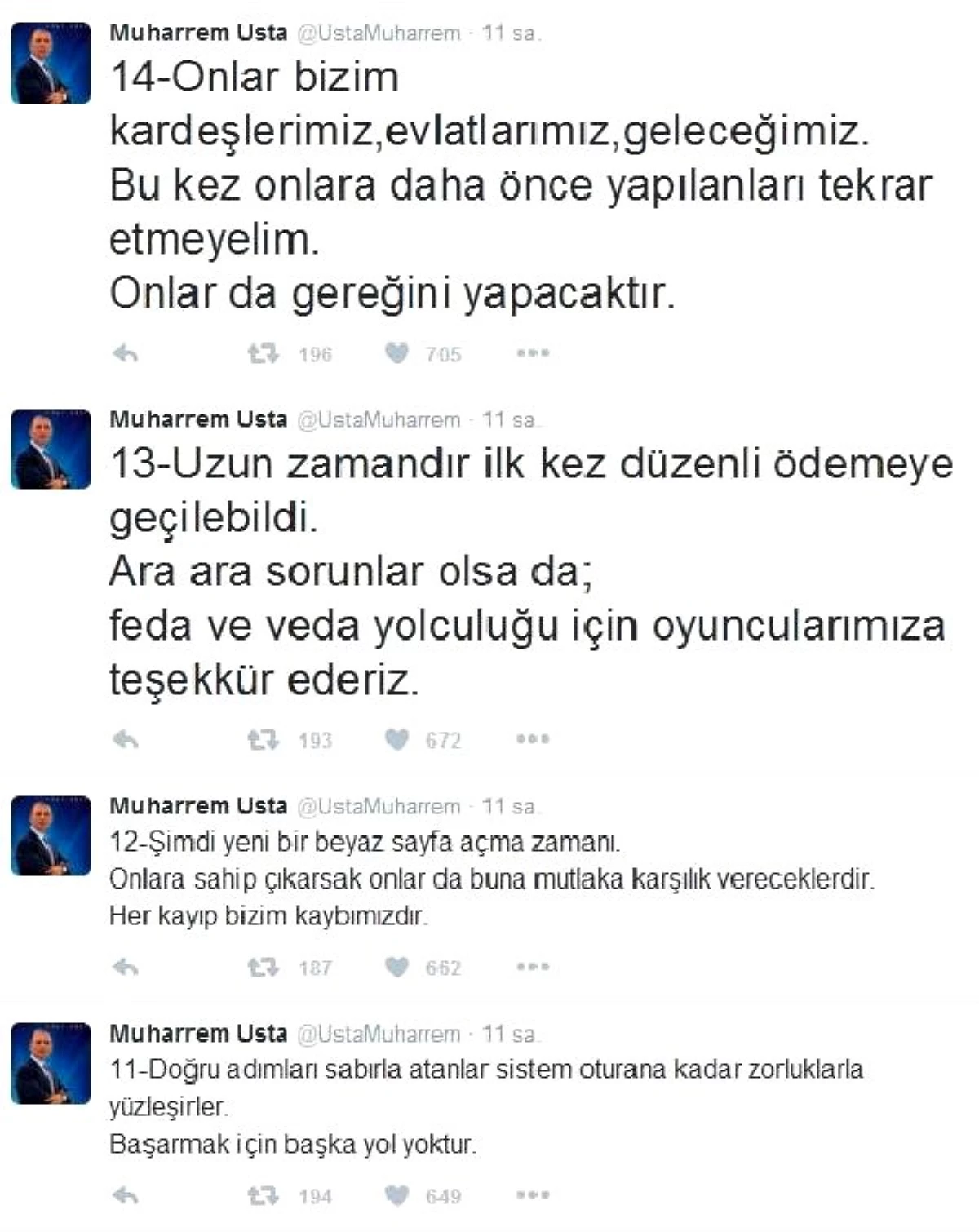 Trabzonspor Başkanı Muharrem Usta 13 Tespitini Açıkladı