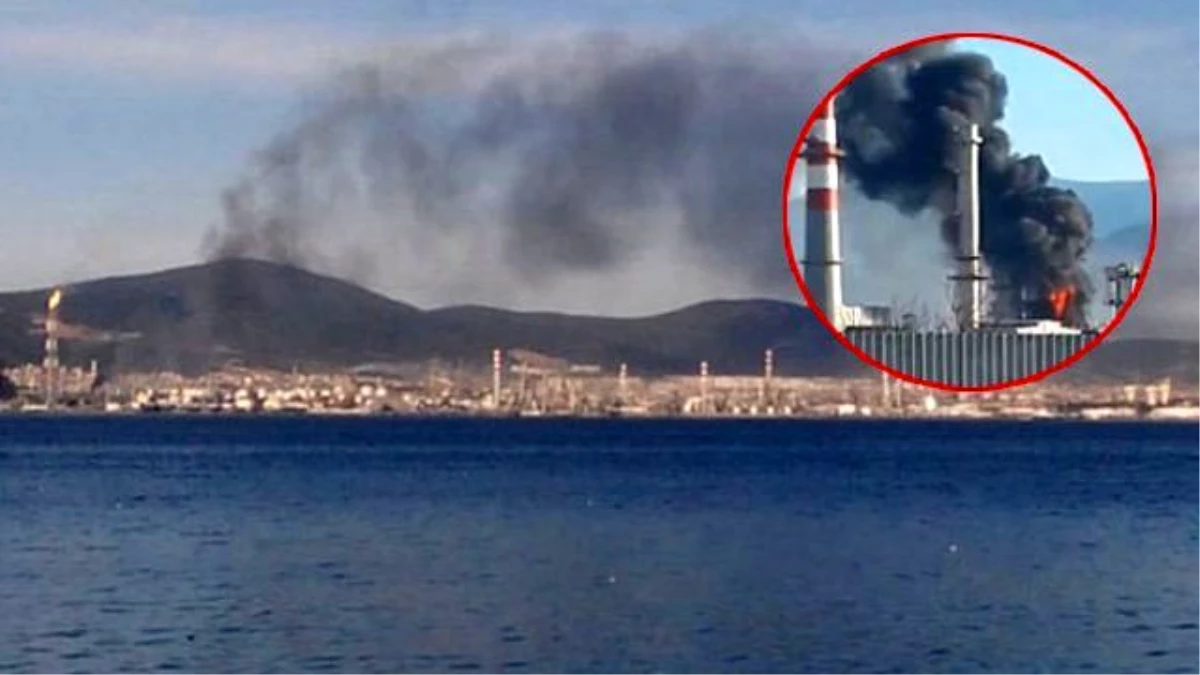 Tüpraş\'ın Kocaeli Rafinerisi Alevler İçinde Kaldı