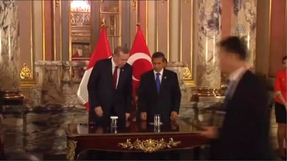 Türkiye-Peru Arasında İşbirliği Anlaşmaları İmza Töreni