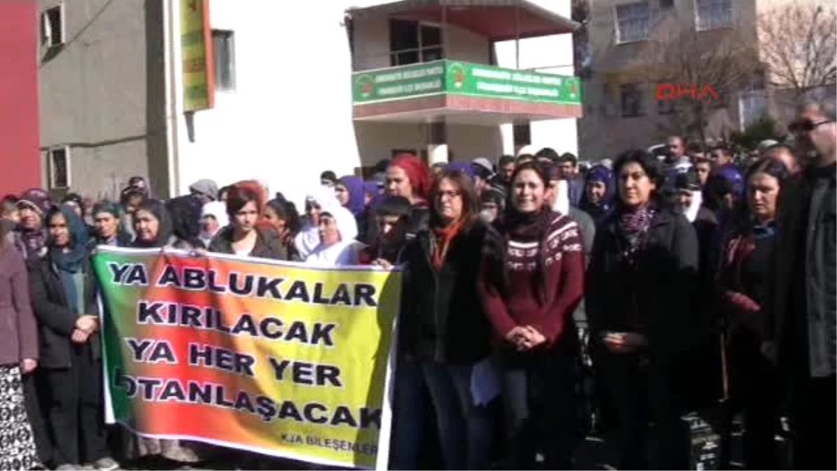 Viranşehir\'de Dbp\'lilerden Cizre Protestosu