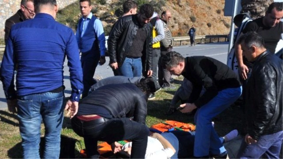 Antalya\'da Kaza Ucuz Atlatıldı: 1 Yaralı