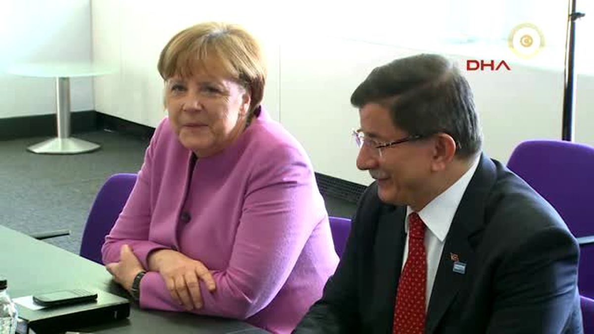 Başbakan Davutoğlu Çipras ve Merkel ile Görüştü