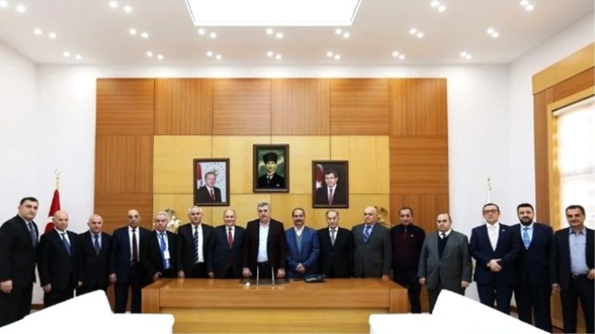 Başkan Toçoğlu Azerbaycan Devlet İktisat Üniversitesi Akademisyenlerini Ağırladı