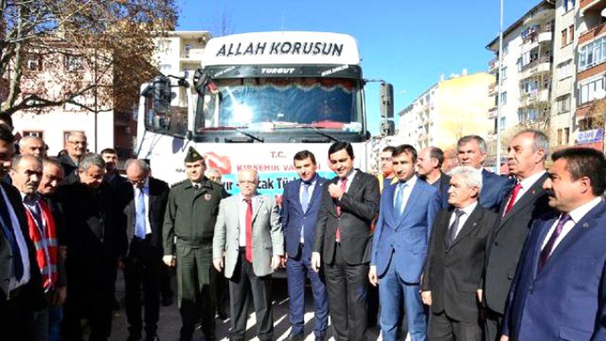Bayır-Bucak Türkmenlerine Kırşehir\'den Yardım