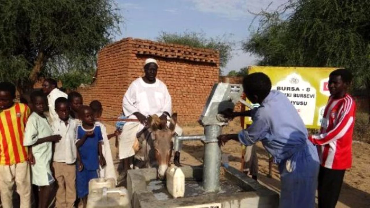 Bursa\'dan Sudan\'a 10 İçme Suyu Kuyusu