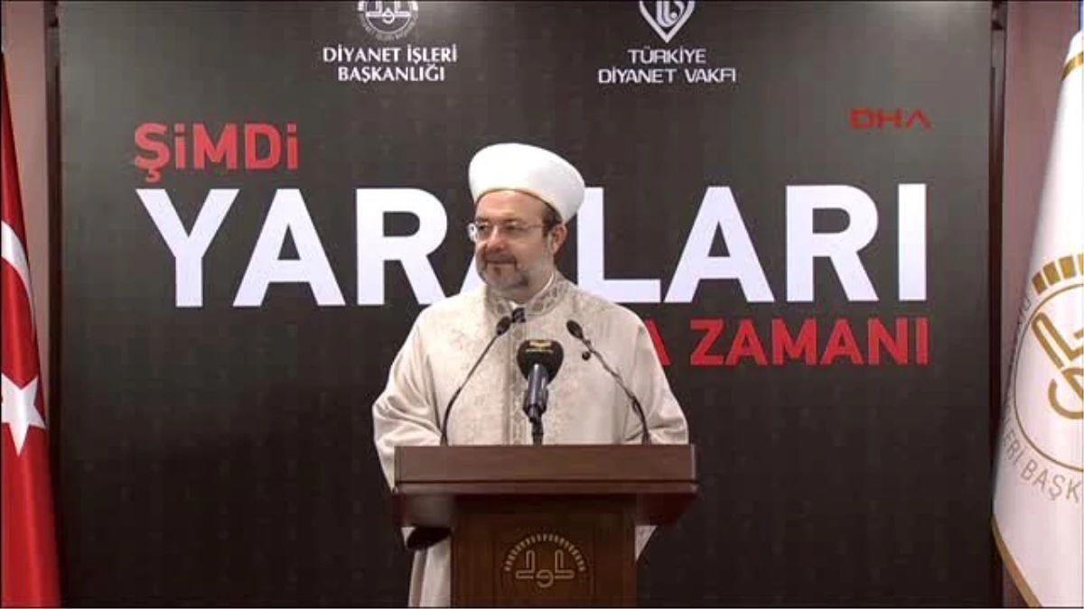 Diyanet İşleri Başkanlığı \'Şimdi Yaraları Sarma Zamanı\' Başlığı Altında Yardım Kampanyası Başlattı1